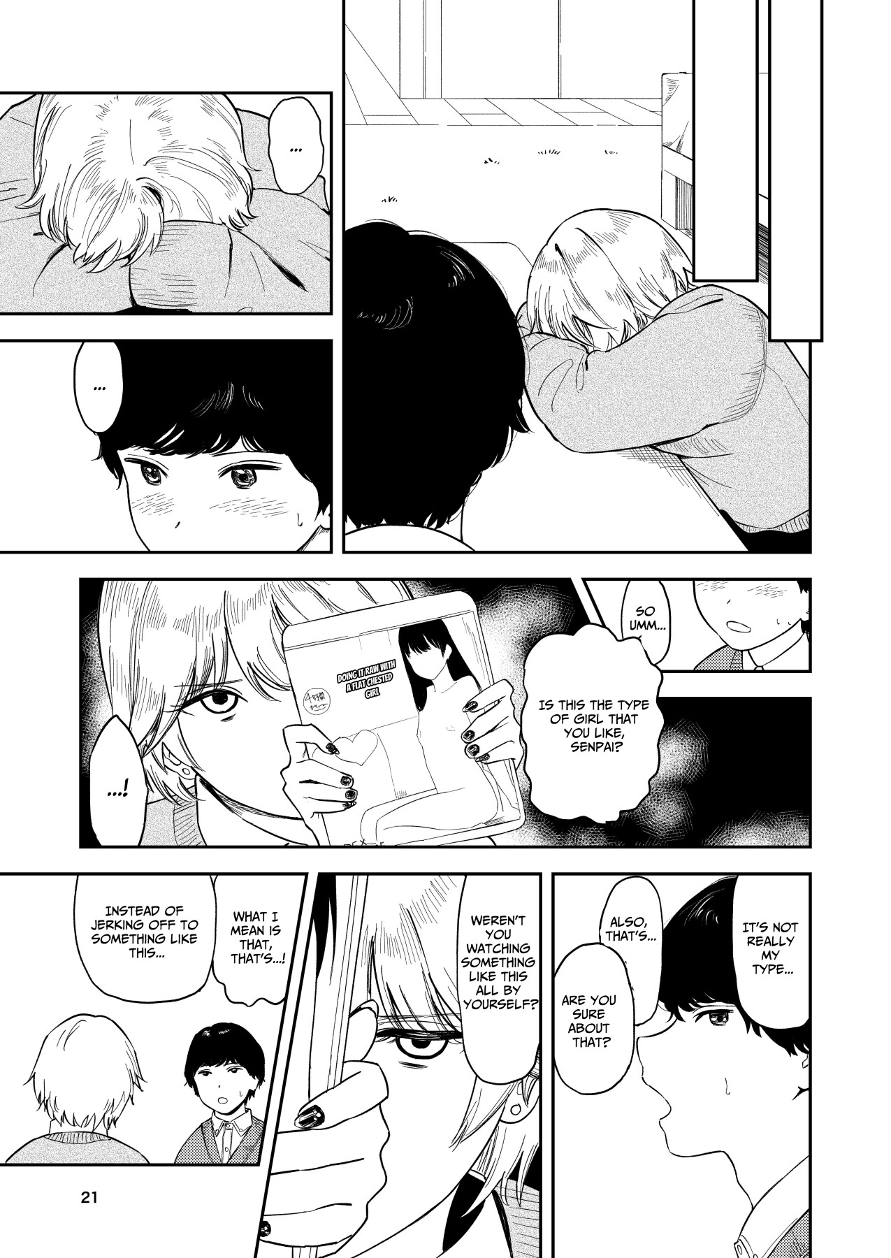 Hentai Manga Comic-Although he's always cold, but when it comes to sex he says -Read-20